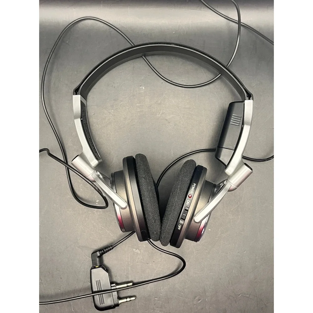 Sony‎ MDR NC6 Noise Cancelling Headphones Over Ear Foldable As Is